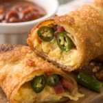 Bacon Jalapeño Popper Eggrolls Recipe