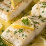 Baked Cod Recipe in Lemon Butter Recipe