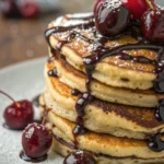 Chocolate Cherry Pancakes Recipe