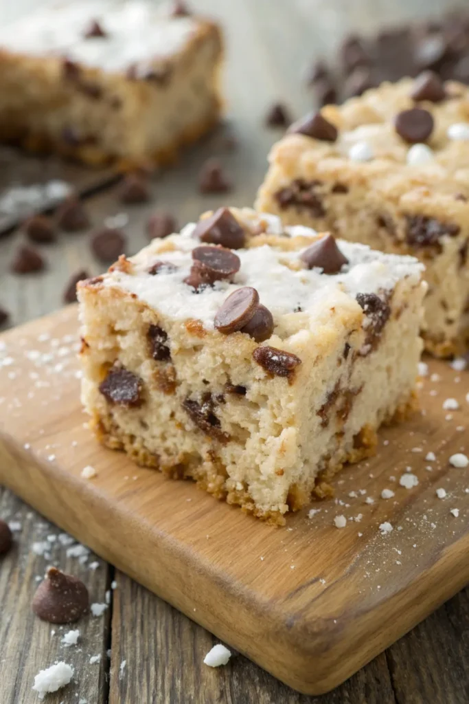 Chocolate Chip Treats with Rice Krispies