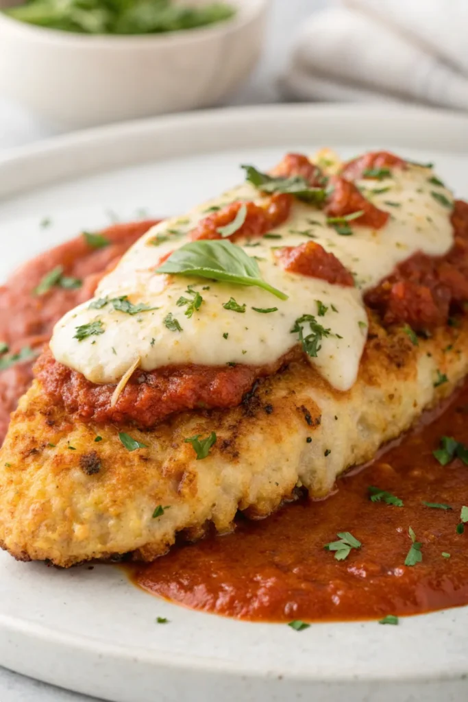 Cream Cheese Chicken Parmesan Delight