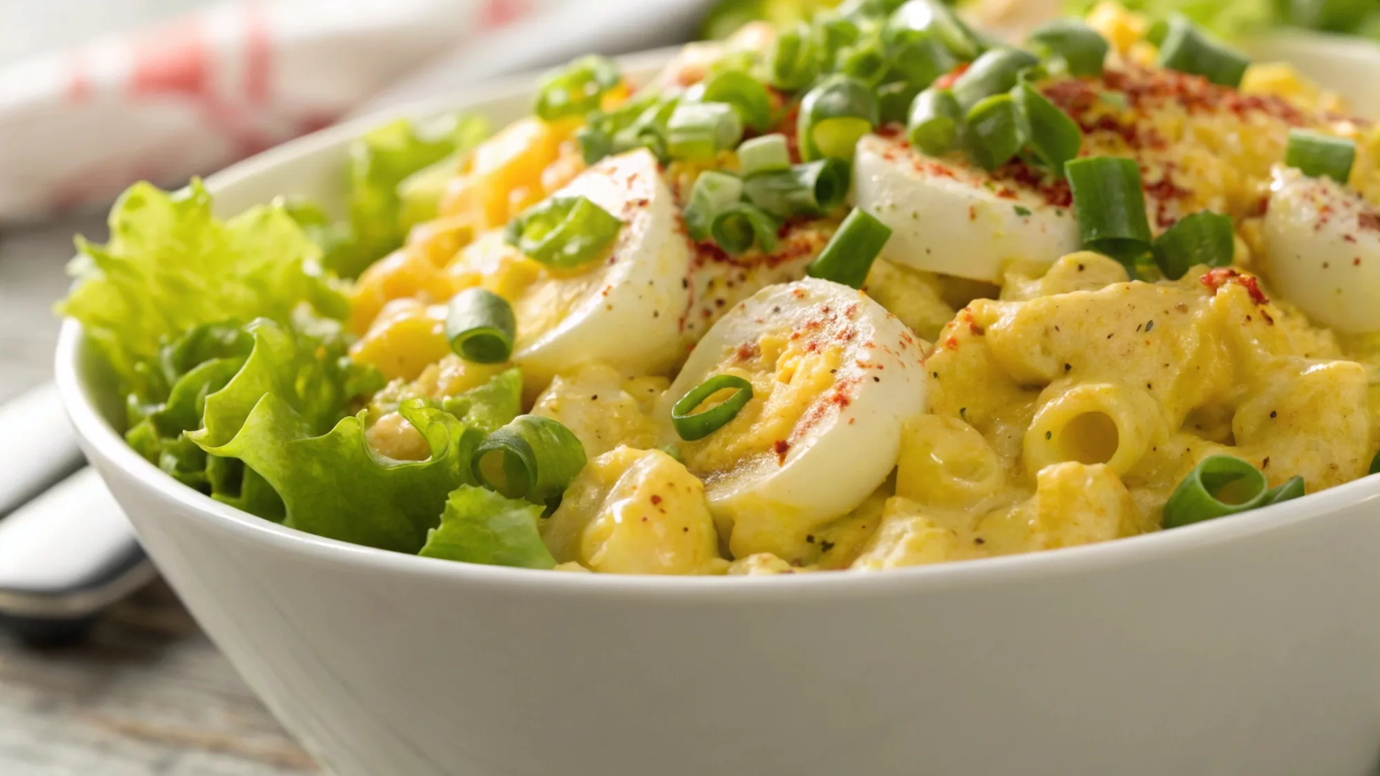 Deviled Egg Macaroni Salad Recipe