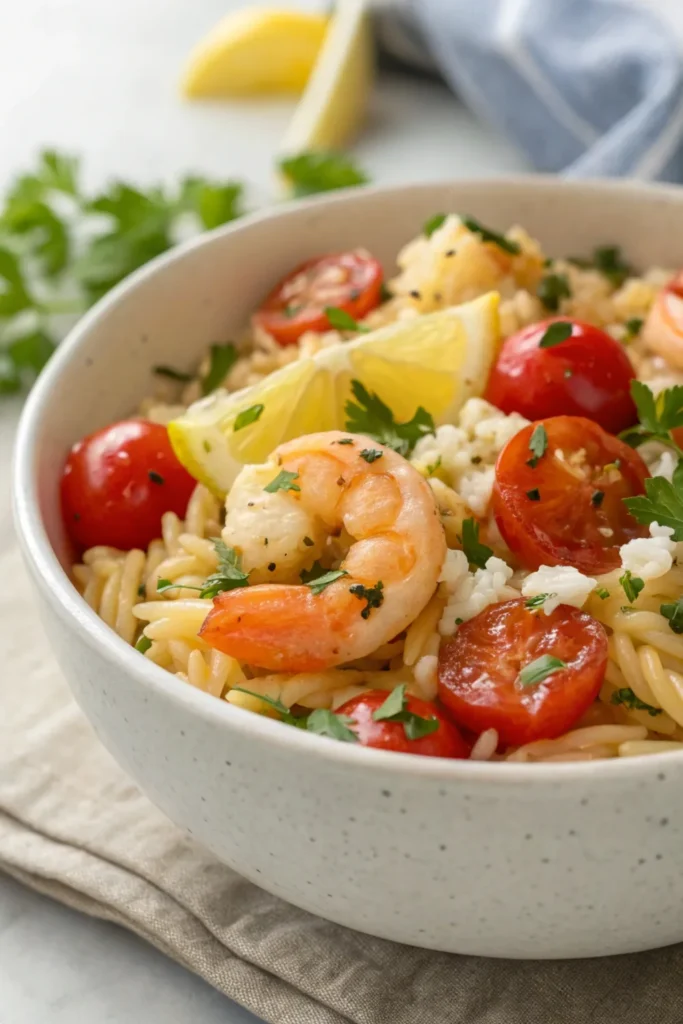 Greek Shrimp Orzo Recipe