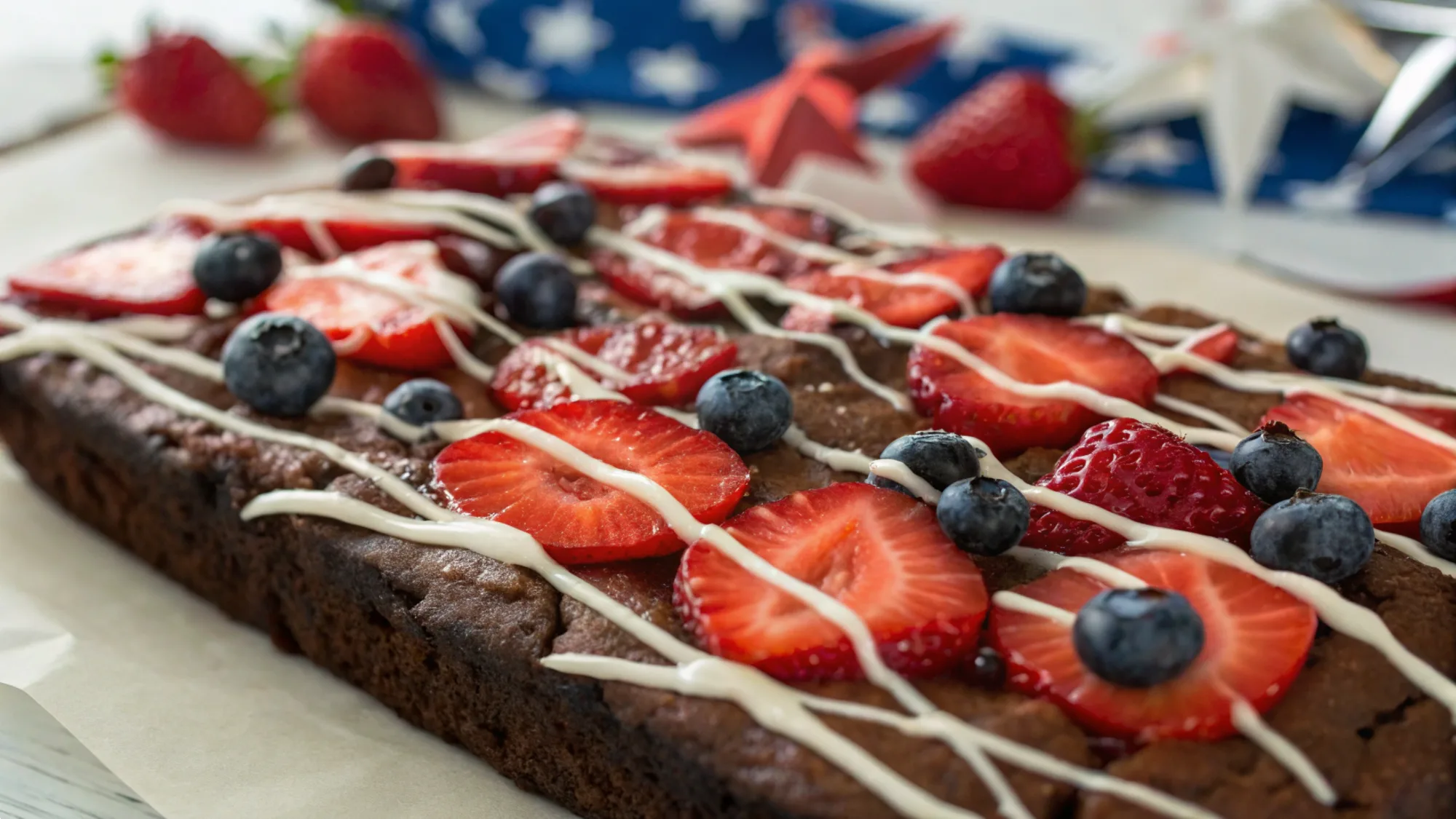 Fourth of July Brownies for Your Summer Celebration