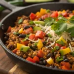 Ground Turkey Taco Skillet Recipe