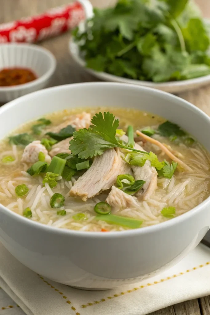 Hawaiian Chicken Soup with Long Rice recipe