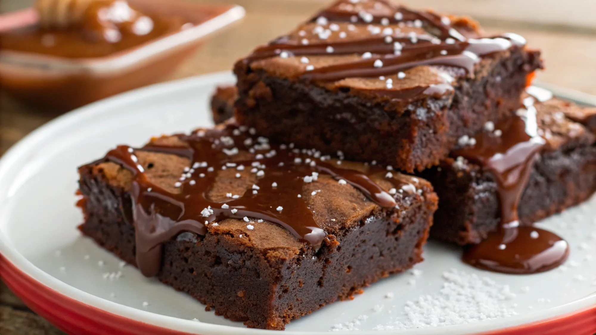 Hot Fudge Brownie Bread