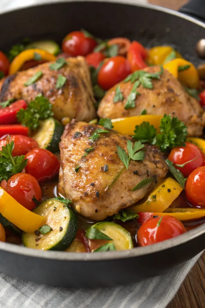 Mediterranean Chicken Skillet Recipe