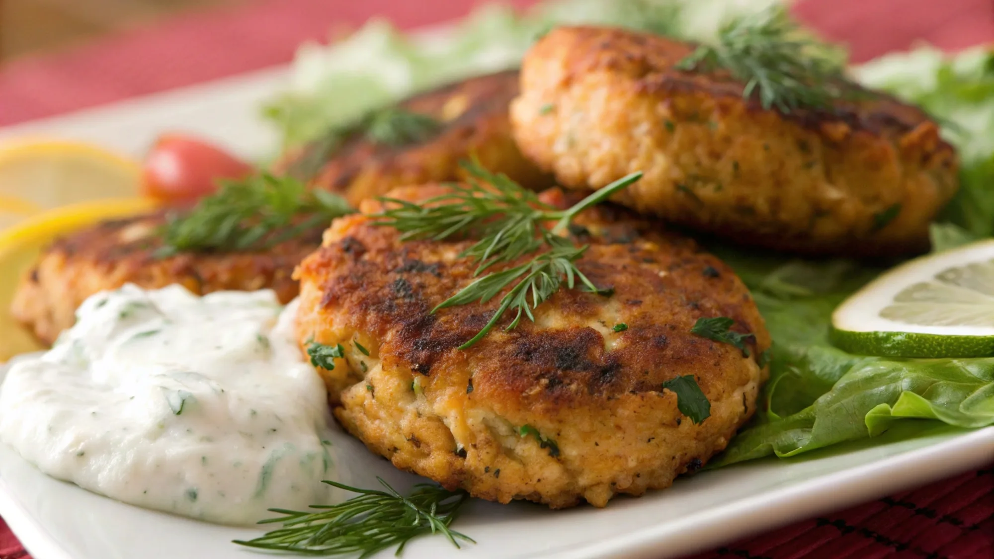 Mediterranean Salmon Patties Recipe
