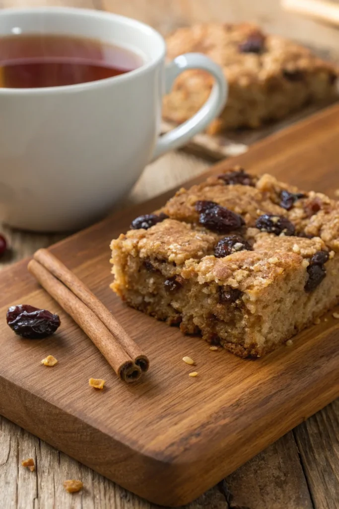 Oatmeal Raisin Cookie Bars Recipe