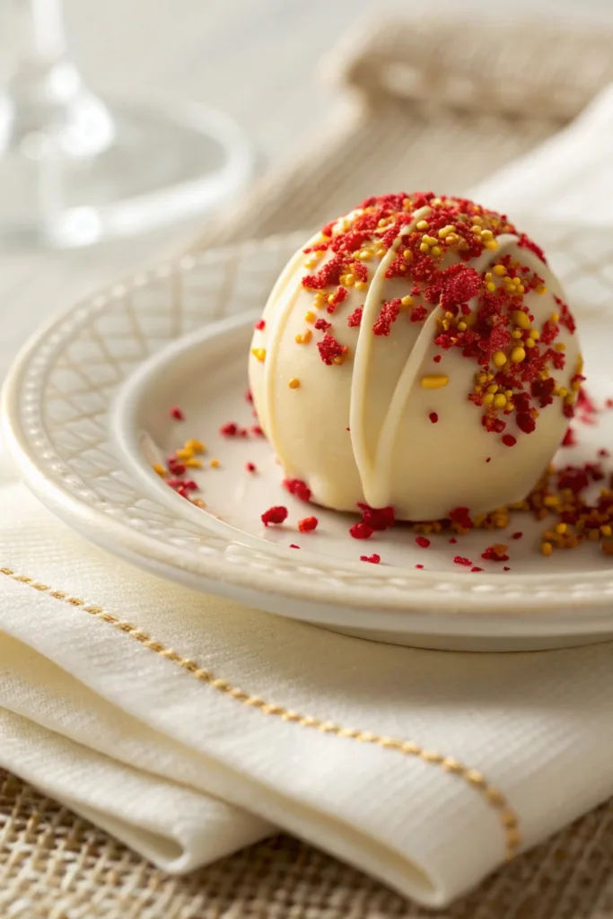 Red Velvet Cake Truffles