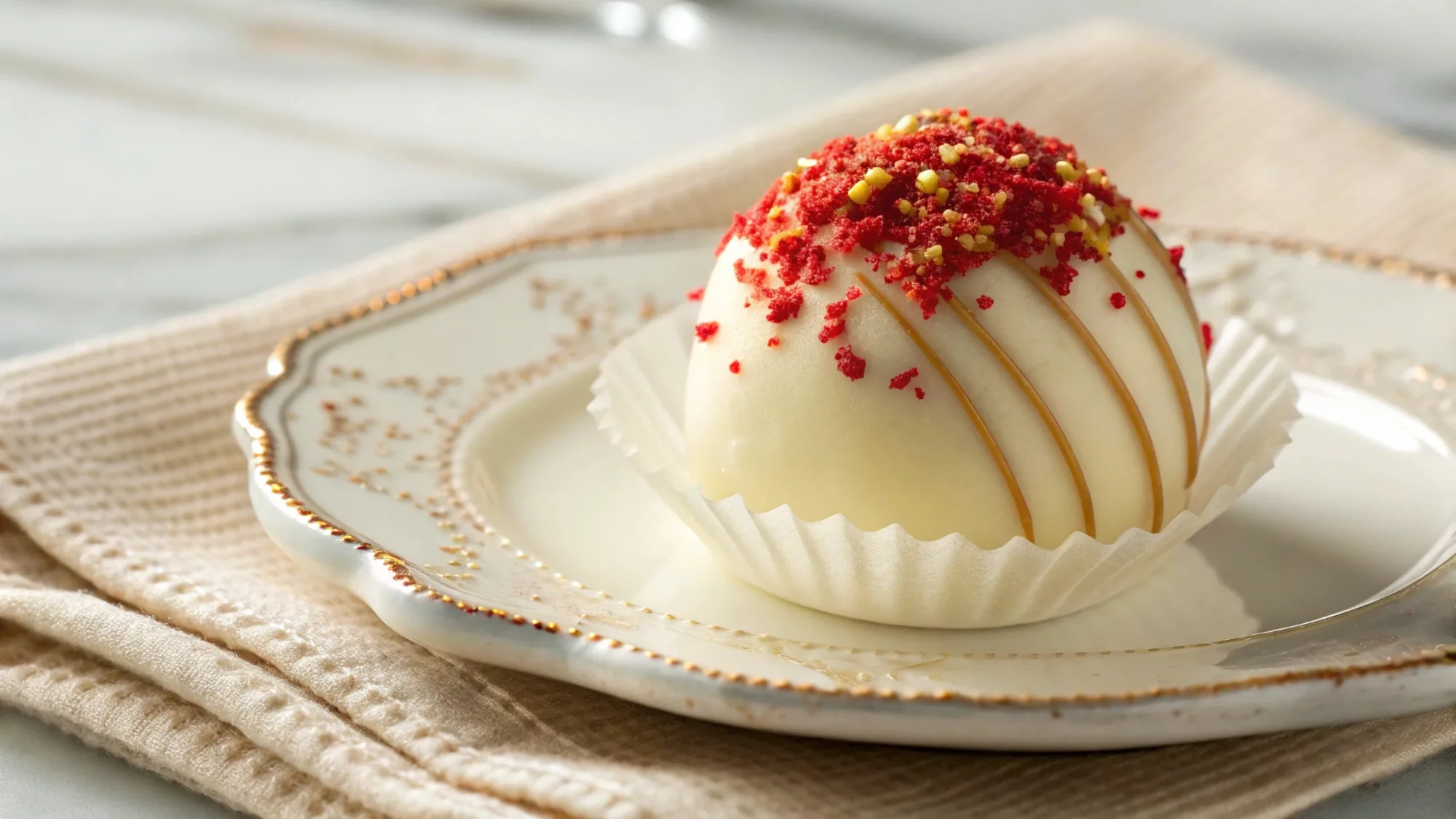Red Velvet Cake Truffles