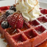 Red Velvet Waffles