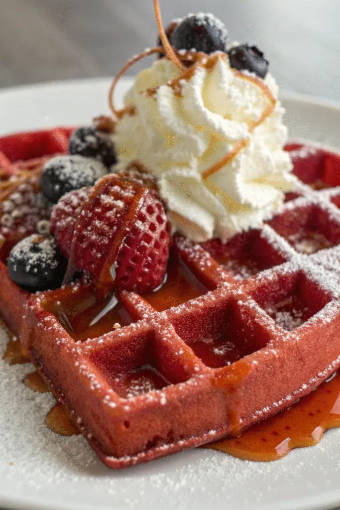 Red Velvet Waffles