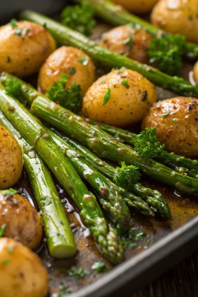 Roasted Asparagus Potatoes Recipe