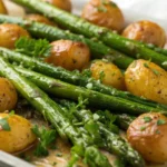 Roasted Asparagus Potatoes Delight