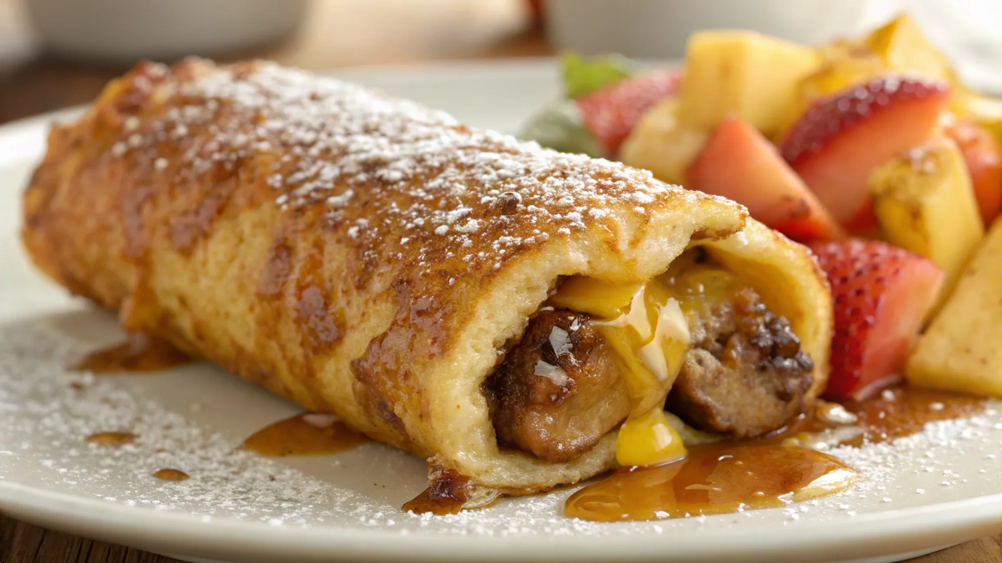 Sausage French Toast Roll-Ups