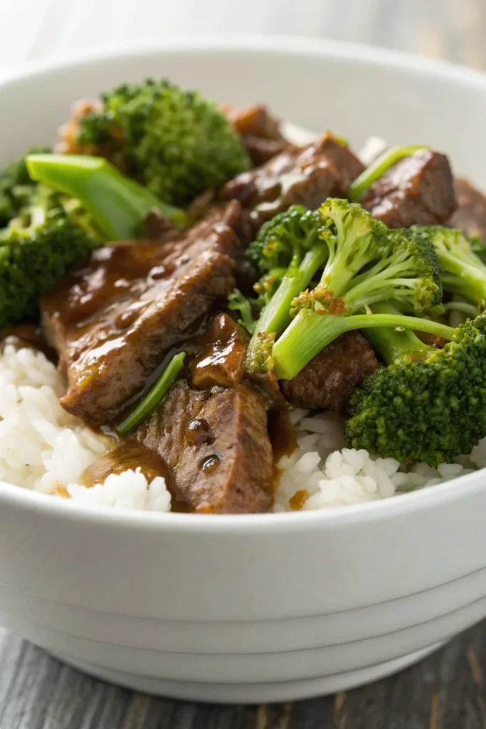 Slow Cooker Beef and Broccoli Recipe