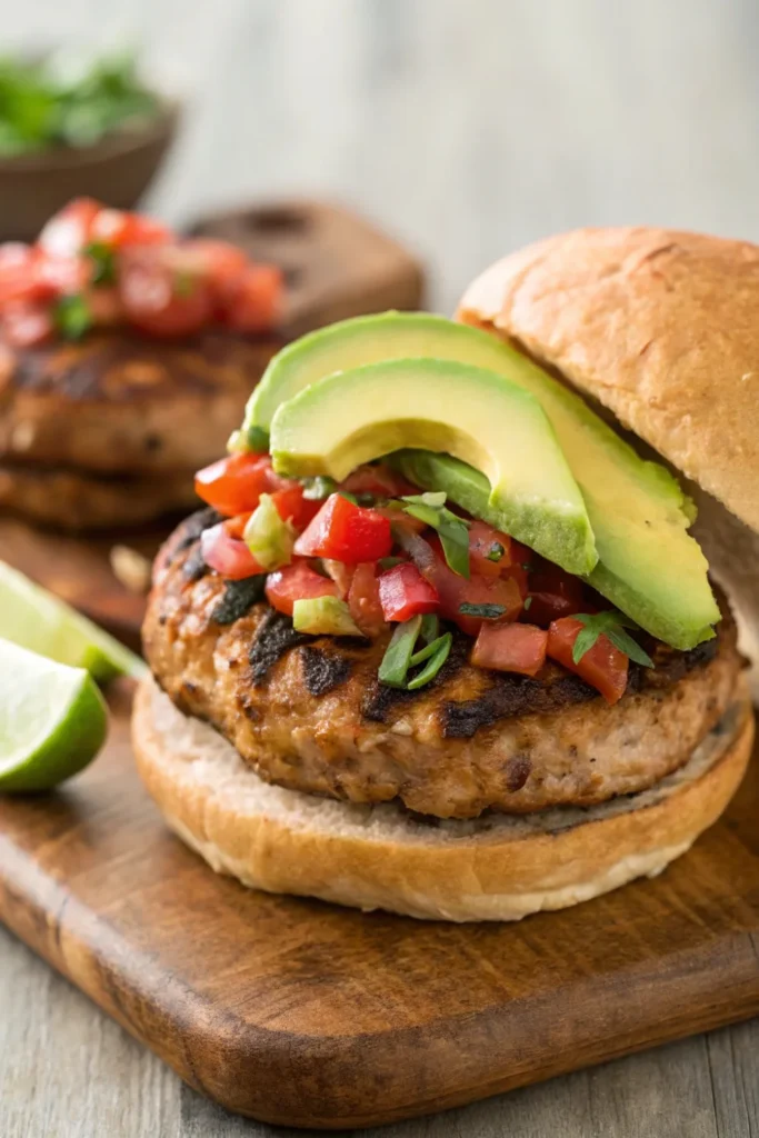 Southwest Turkey Burgers Recipe