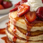 Strawberry Cheesecake Pancakes Recipe