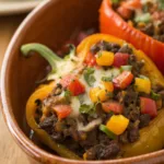 Taco Stuffed Peppers recipe