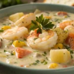 Thick Creamy Seafood Chowder