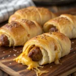 baked sausage crescents recipe