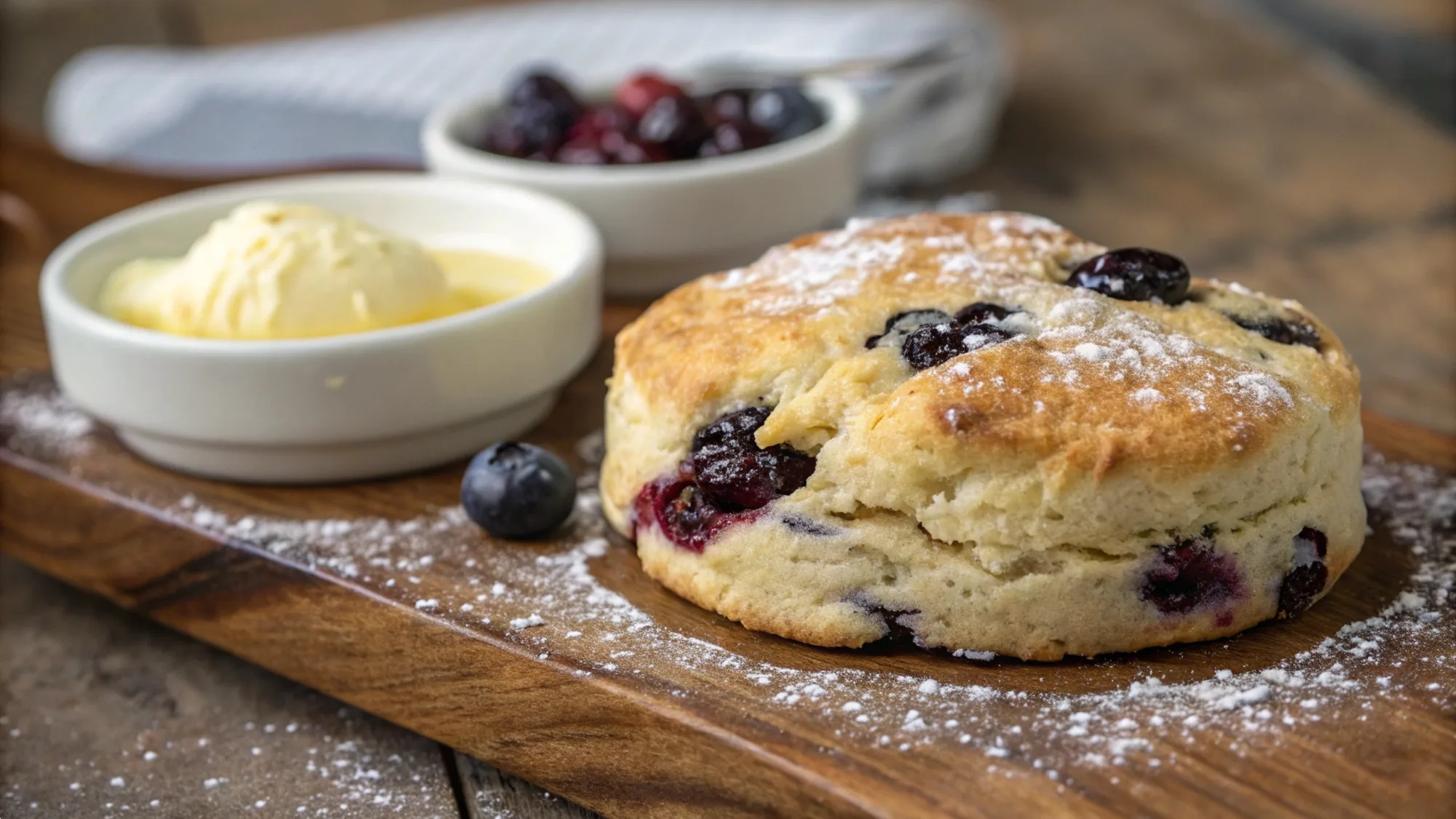 Blueberry Biscuit Recipe