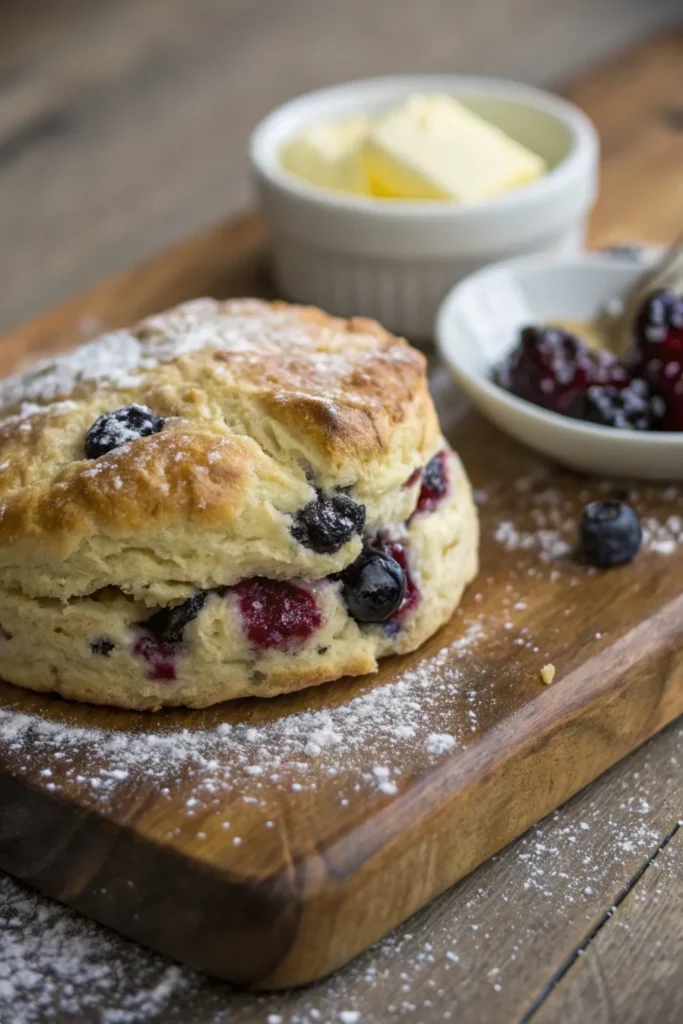Blueberry Biscuit Recipe image
