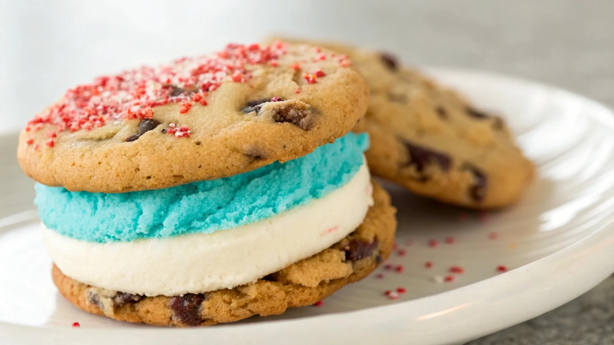 4th of July Ice Cream Sandwiches
