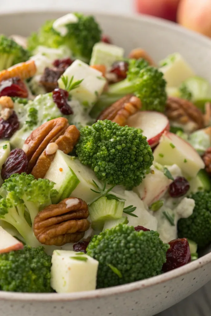 Broccoli Apple Salad recipe
