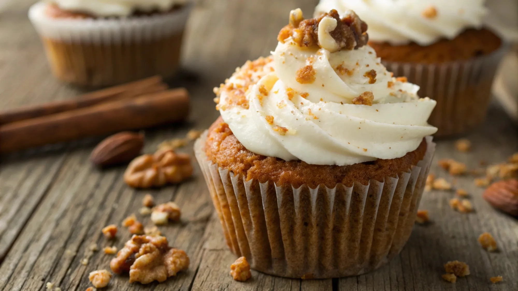 Carrot Cake Cupcakes recipe