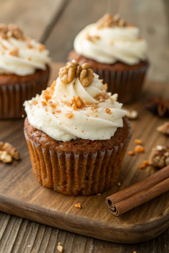 Carrot Cake Cupcakes
