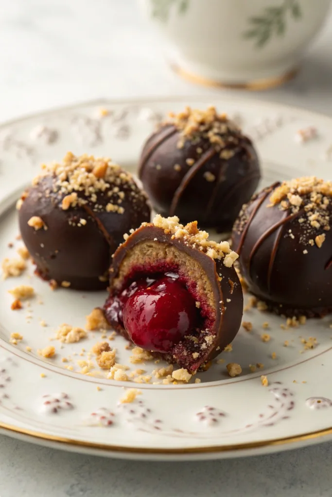 Cherry Mash Truffles recipe