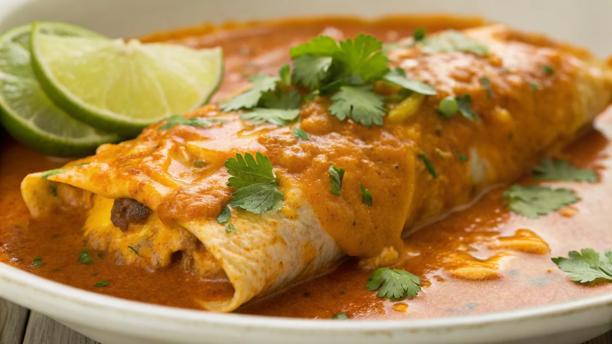 Chicken Enchiladas with Sour Cream recipe