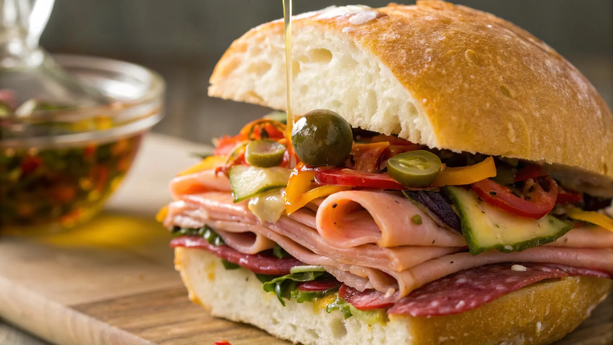 Classic Italian Muffuletta recipe