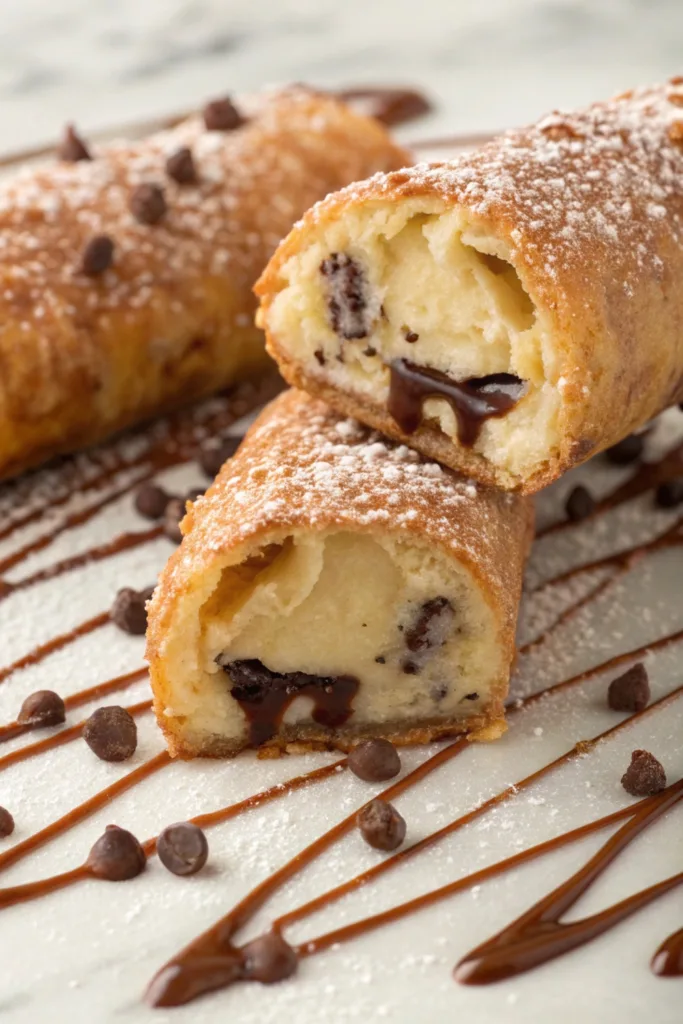 Cookie Dough Cheesecake Churros