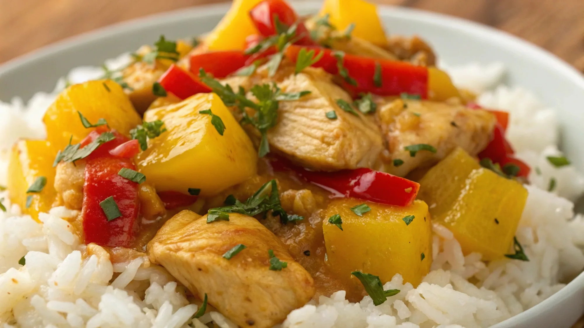 Crockpot Pineapple Chicken
