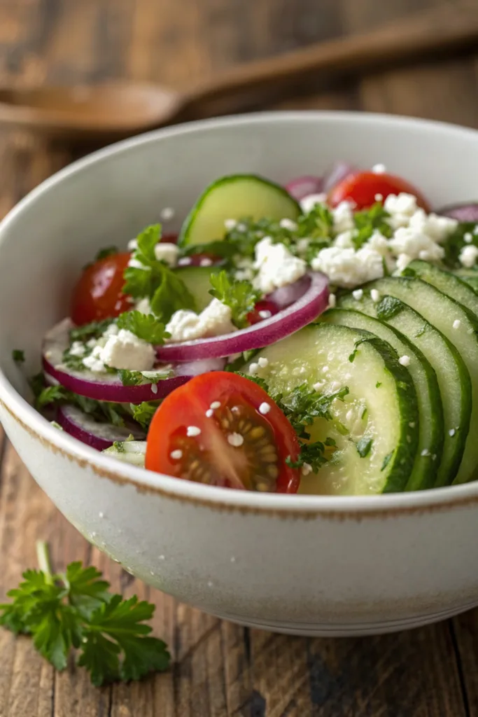 Cucumber Snack Bowl recipe