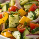 Cucumber Sweet Pepper Salad