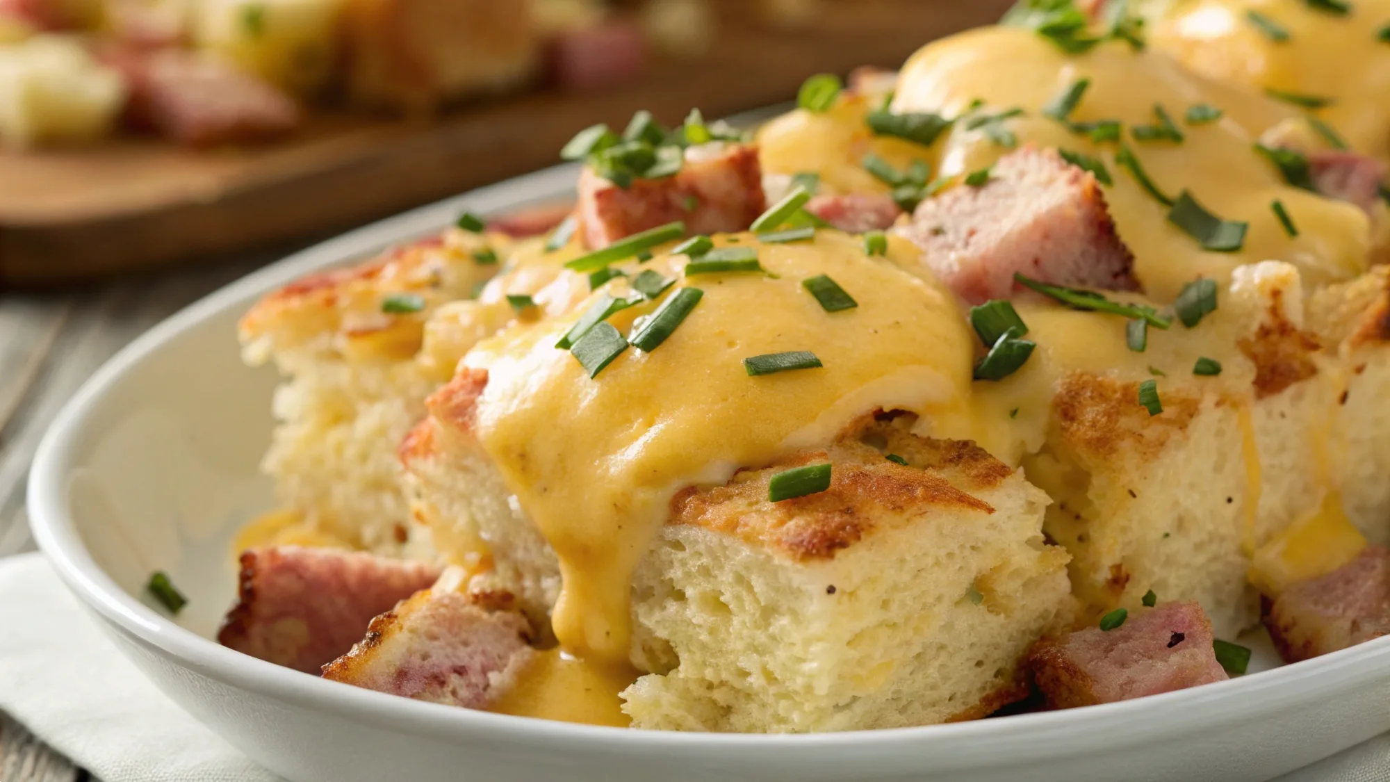 Eggs Benedict Bake recipe
