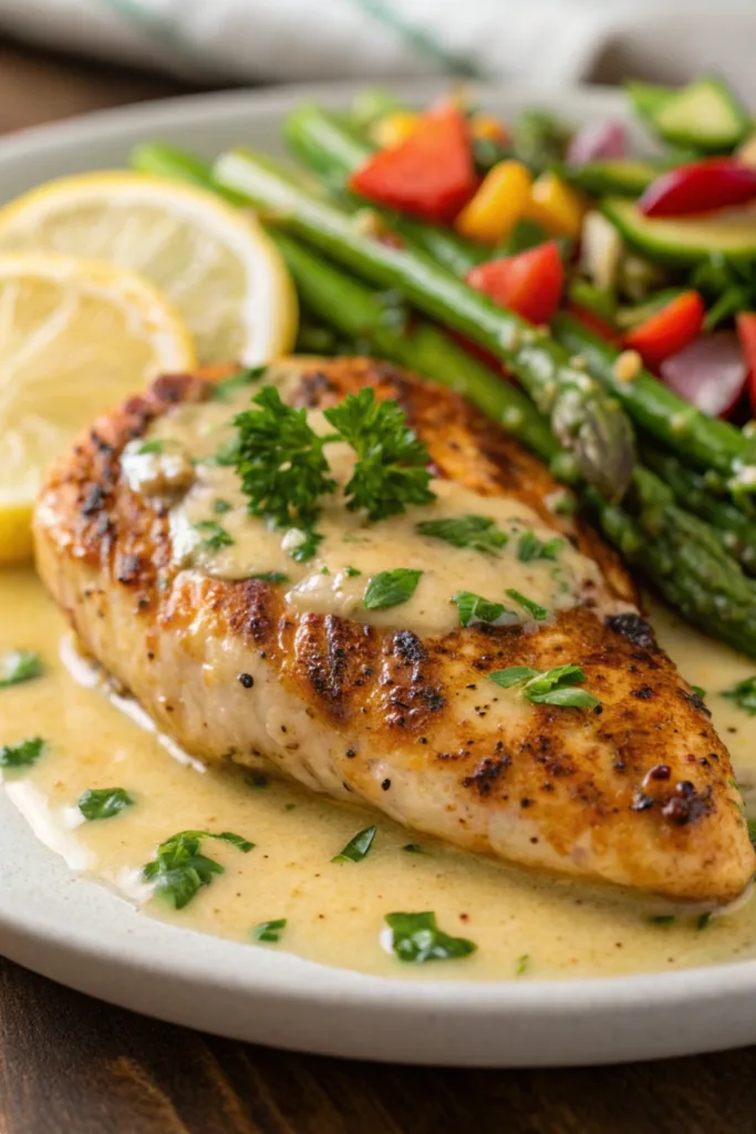 Garlic-Lemon Butter Chicken