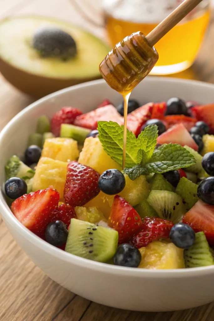 Honey Lime Fruit Salad