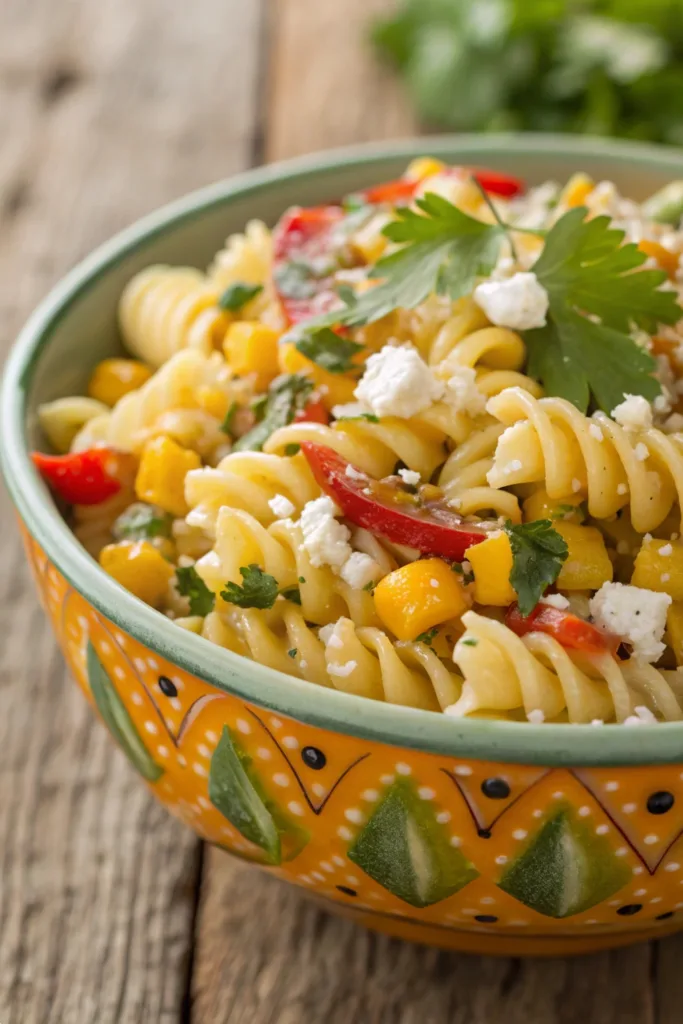 Mexican Street Corn Pasta Salad