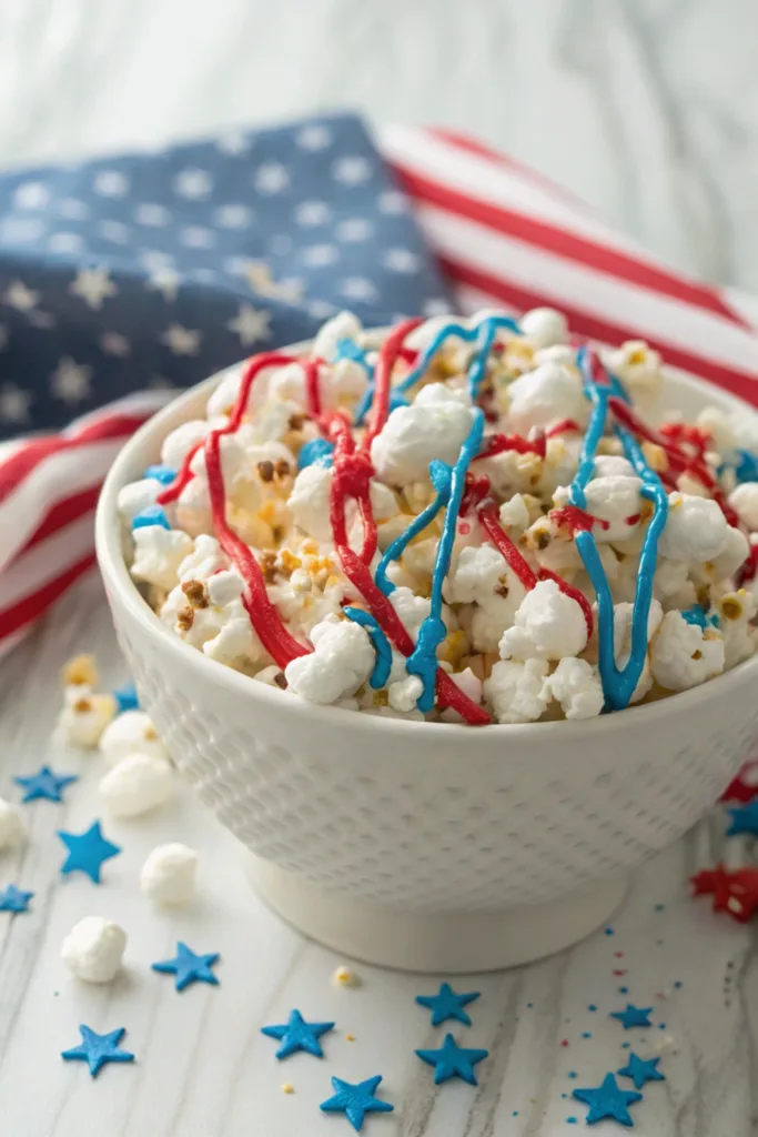 Patriotic Popcorn recipe