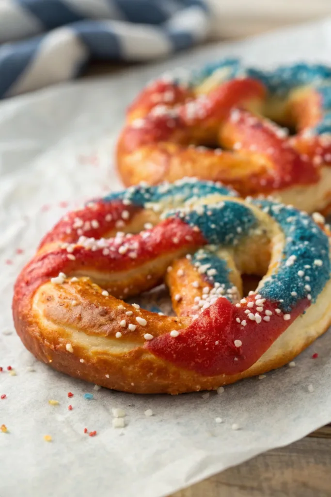 Patriotic Pretzels recipe