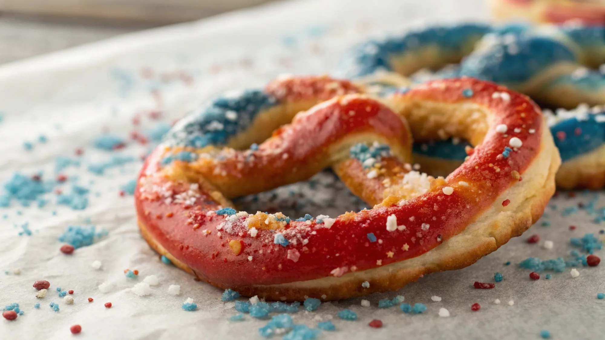 Patriotic Pretzels