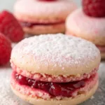 Raspberry Macarons