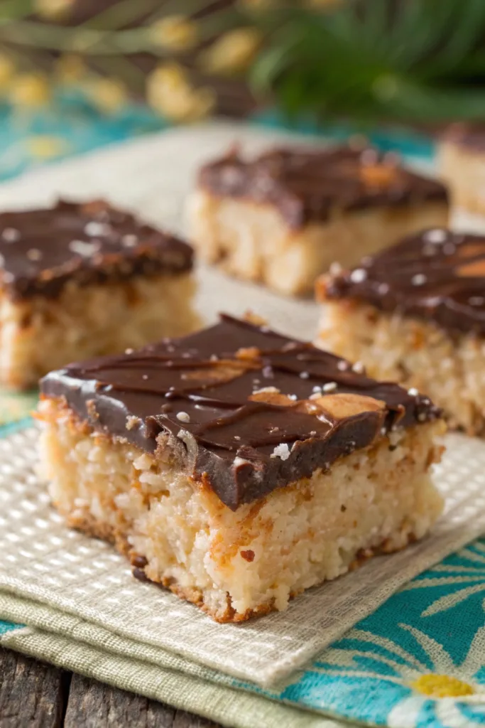 Samoa Rice Krispie recipe