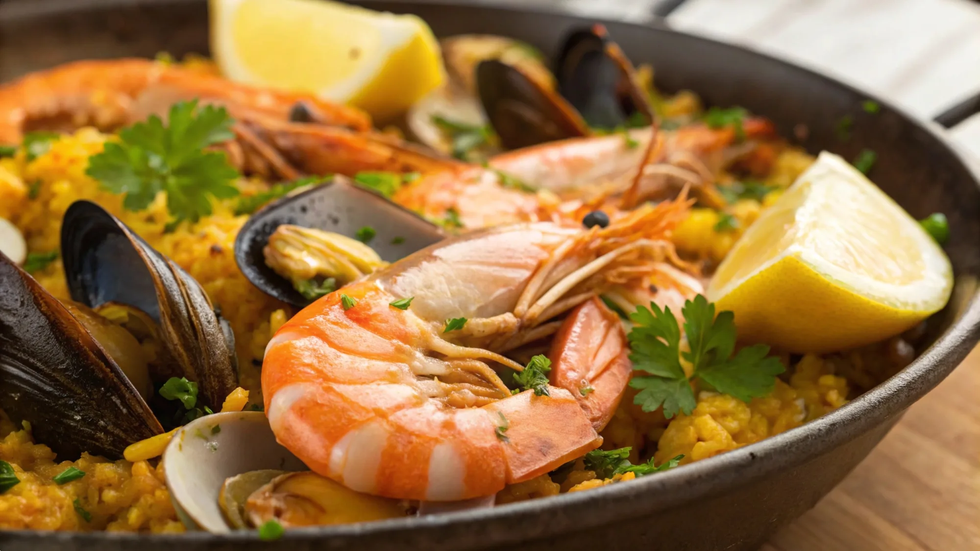 Seafood Paella